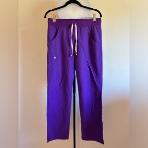 FIGS Ultra Violet Kade-Cargo Scrub Bottoms